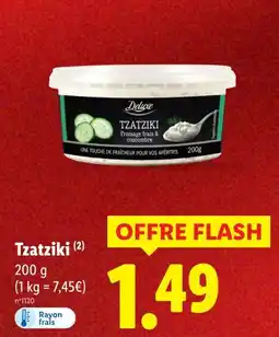 Lidl Deluxe tzatziki offre