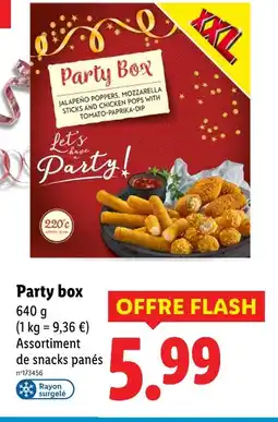Lidl Party box offre