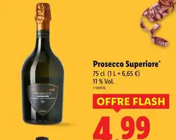 Lidl Prosecco superiore offre