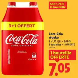 Lidl Coca-cola régular offre