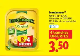 Lidl Leerdammer l'original offre