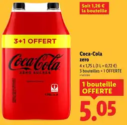 Lidl Coca-cola zero offre