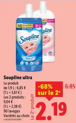 Lidl Soupline ultra offre