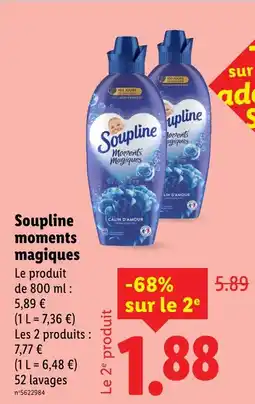 Lidl Soupline moments magiques offre