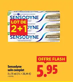 Lidl Sensodyne soin complet offre