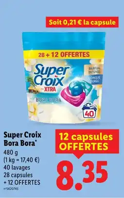 Lidl Super croix bora bora offre