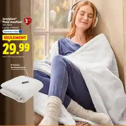 Lidl Sensiplast plaid chauffant offre