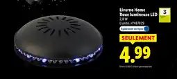 Lidl Livarno home roue lumineuse led offre