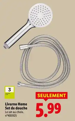 Lidl Livarno home set de douche offre