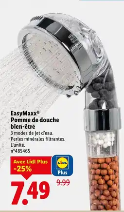 Lidl Easymaxx pomme de douche bien-être offre