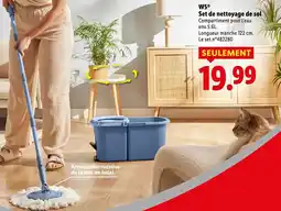 Lidl W5 set de nettoyage de sol offre