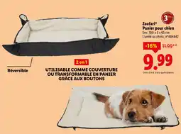 Lidl Zoofari panier pour chien offre