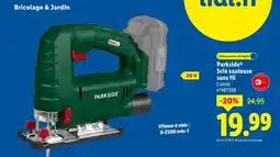 Lidl Parkside scie sauteuse sans fil offre