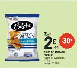 E.Leclerc Chips de sarrasin brets offre