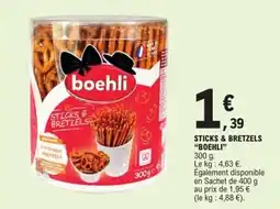 E.Leclerc Sticks & bretzels boehli offre