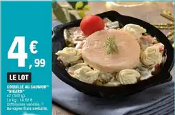 E.Leclerc Coquille au saumon bigard offre