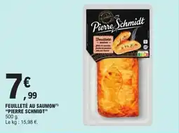 E.Leclerc Feuilleté au saumon pierre schmidt offre