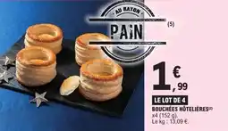 E.Leclerc Bouchées hôtelières offre
