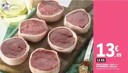 E.Leclerc Viande bovine : pavé en tournedos à griller offre