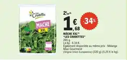 E.Leclerc Mâche xxl les crudettes offre