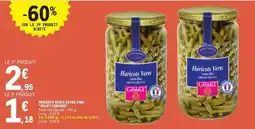 E.Leclerc Haricots verts extra fins gillet contres offre