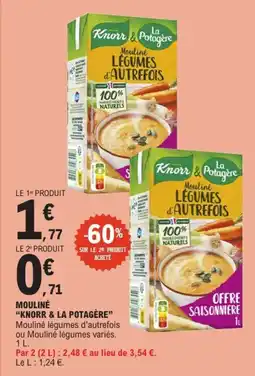 E.Leclerc Mouline knorr & la potagère offre