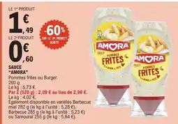 E.Leclerc Sauce amora offre