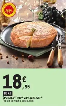 E.Leclerc Époisses aop 24% mat. gr. offre