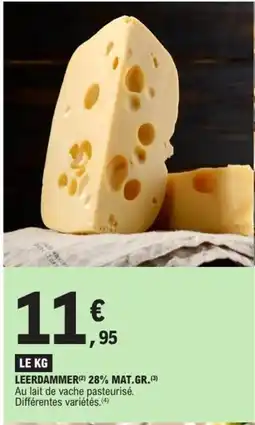 E.Leclerc Leerdammer 28% mat.gr. offre