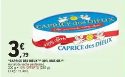 E.Leclerc “caprice des dieux 30% mat.gr. offre