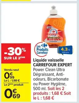 Carrefour CARREFOUR EXPERT Liquide vaisselle offre
