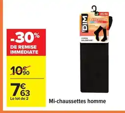 Carrefour Mi-chaussettes homme offre