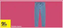 Carrefour Pantalon femme offre