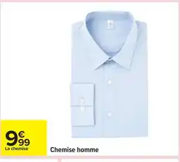 Carrefour Chemise homme offre