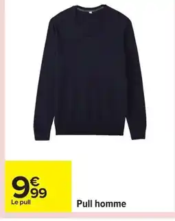 Carrefour Pull homme offre