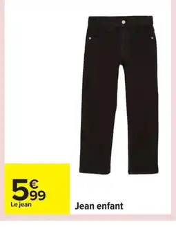 Carrefour Jean enfant offre