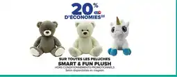 Carrefour SMART & FUN PLUSH Sur toutes les peluches offre