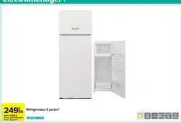 Carrefour TELEFUNKEN Réfrigérateur 2 portes offre