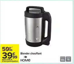 Carrefour HOME Blender chauffant offre