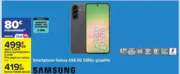 Carrefour SAMSUNG Smartphone Galaxy A56 5G 128Go graphite offre