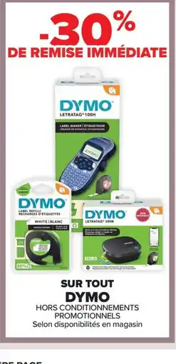 Carrefour DYMO Sur tout offre