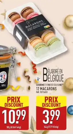 ALDI GOURMET FINEST CUISINE 12 Macarons offre