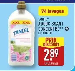ALDI TANDIL Adoucissant concentré offre