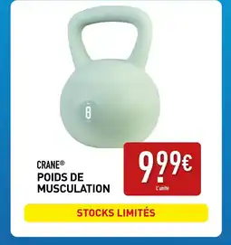 ALDI CRANE Poids de musculation offre