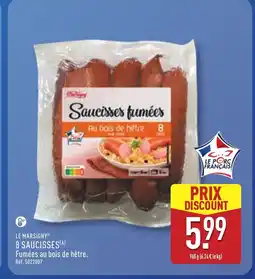 ALDI LE MARSIGNY 8 Saucisss offre