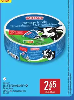 ALDI MILSANI Les p'tits fondants offre