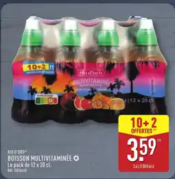 ALDI RIO D'ORO Boisson multivitaminée offre