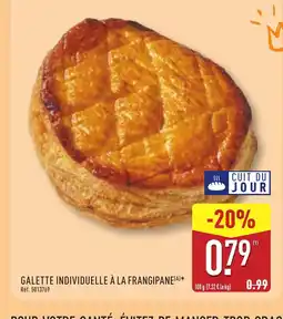 ALDI Galette individuelle à la frangipane offre
