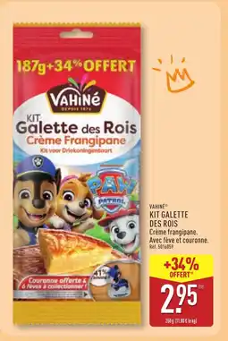 ALDI VAHINÉ Kit galette des rois offre