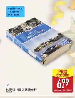 ALDI Huîtres fines de bretagne offre